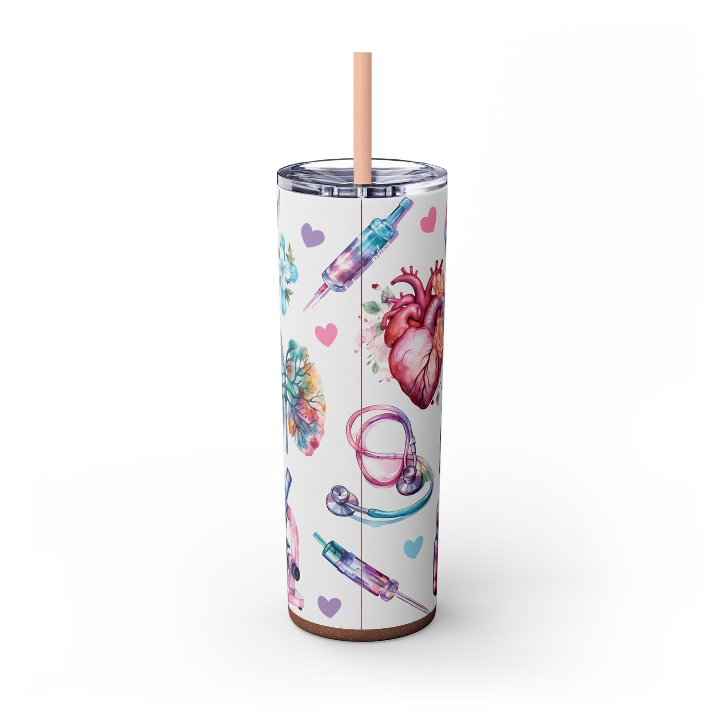 Nurse Tumbler - Personalized Skinny Tumbler for Healthcare Heroes