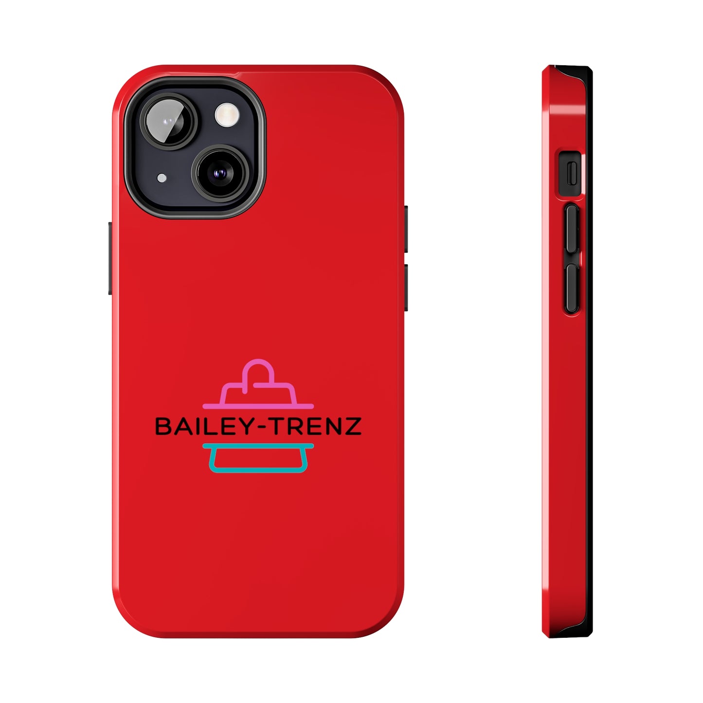 Tough Red BAILEY-TRENZ iPhone X-15 Cases