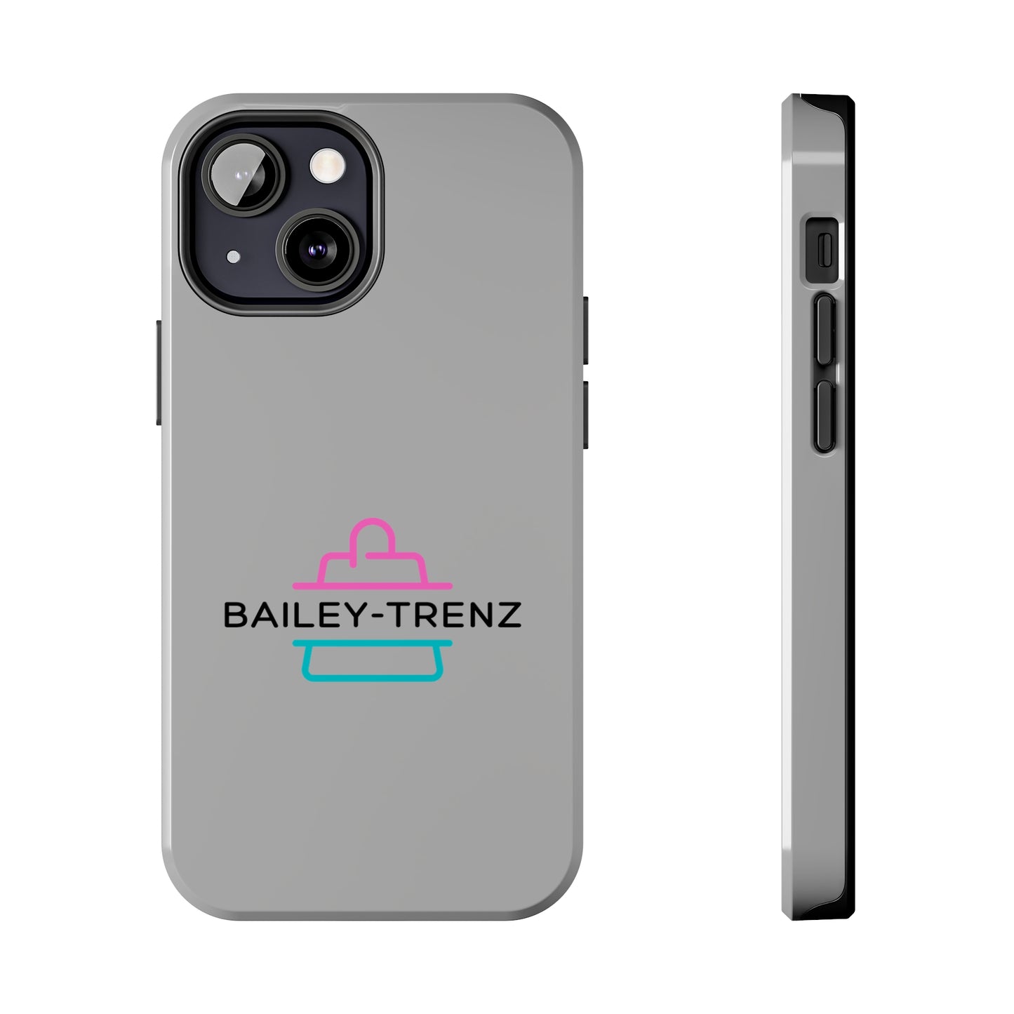 Tough Gray BAILEY-TRENZ iPhone X-15 Cases