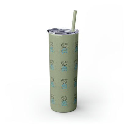 Believe In You Hot/Cold Skinny Tumbler with Straw, 20oz