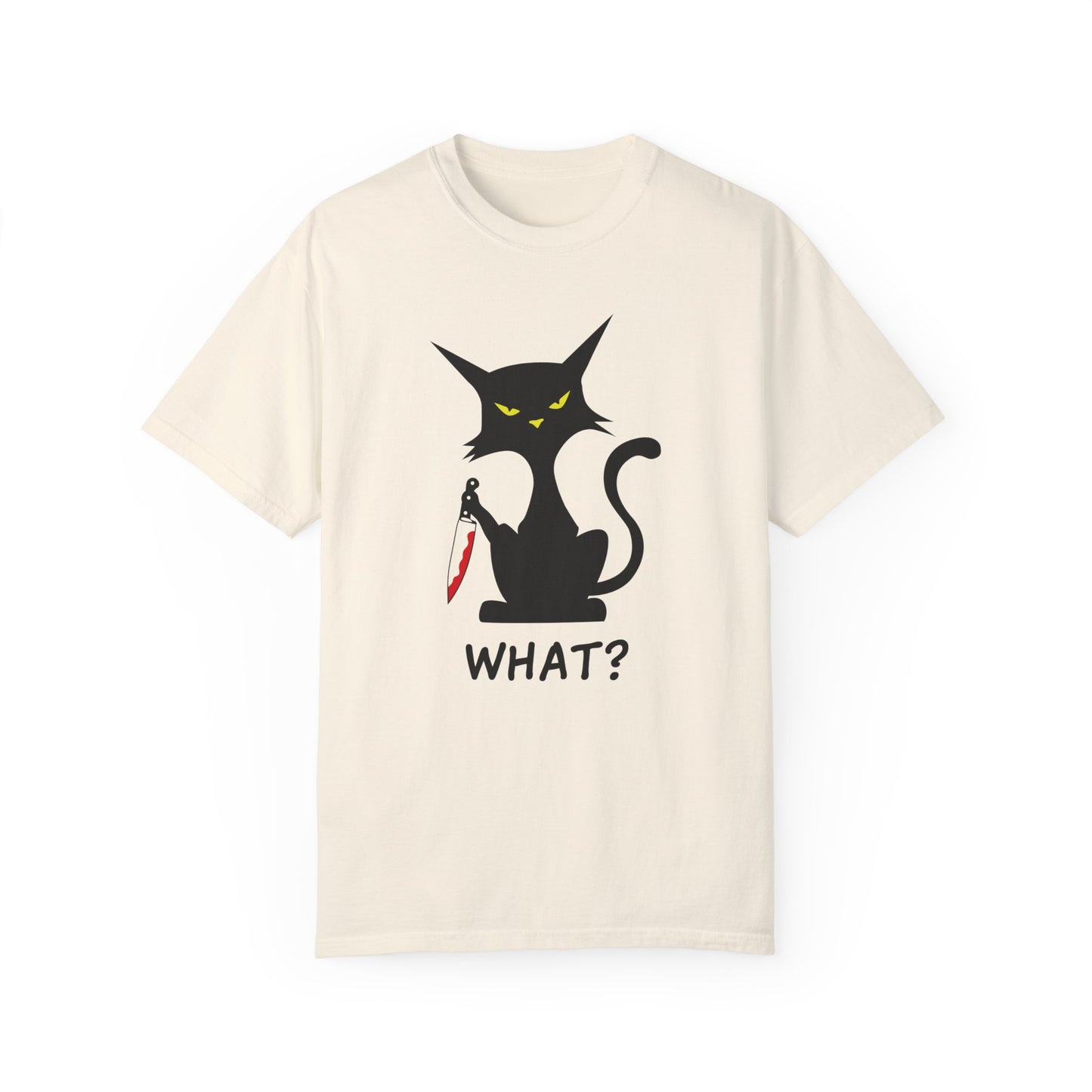 What, Meow Comfort Colors 1717 Customizable Garment-Dyed T-Shirt T-shirt