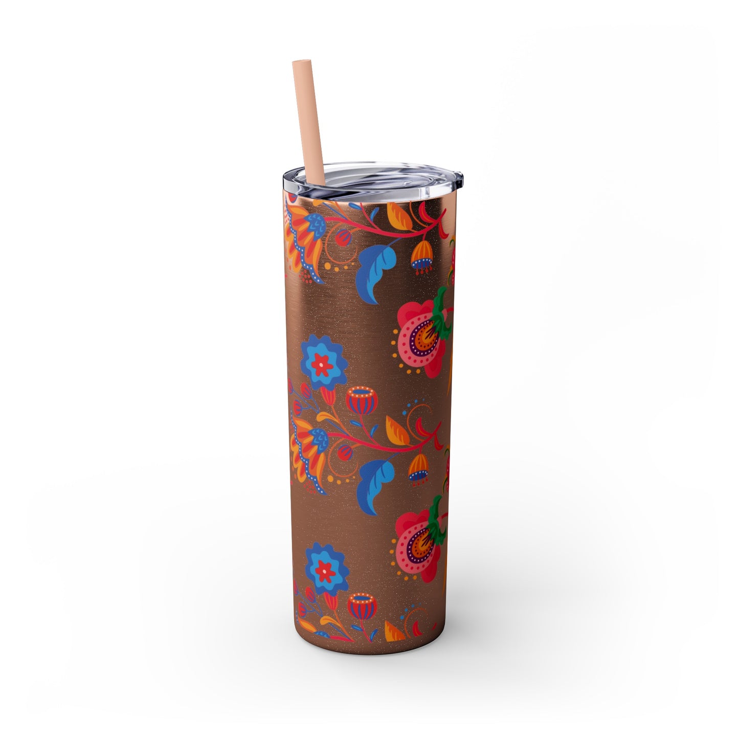 Skinny Tumbler with Straw, 20oz