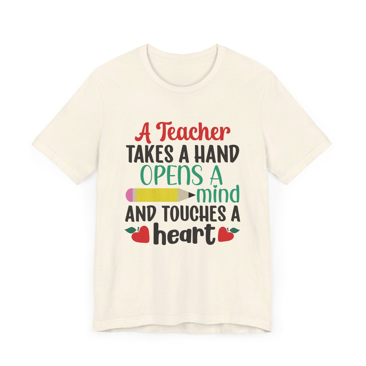 Inspirational Teacher Jersey Quote T-Shirt