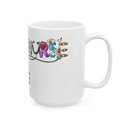 Nurse Ceramic Coffee Mug - Personalize Your Perfect Cuppa