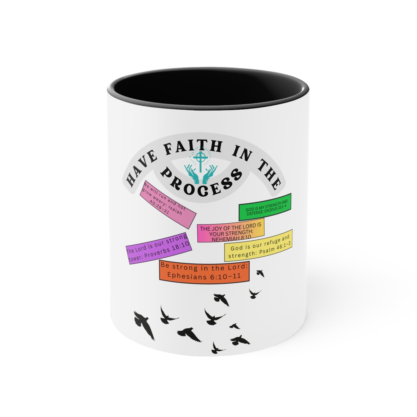 Have Faith Accent Coffee Mug, 11oz