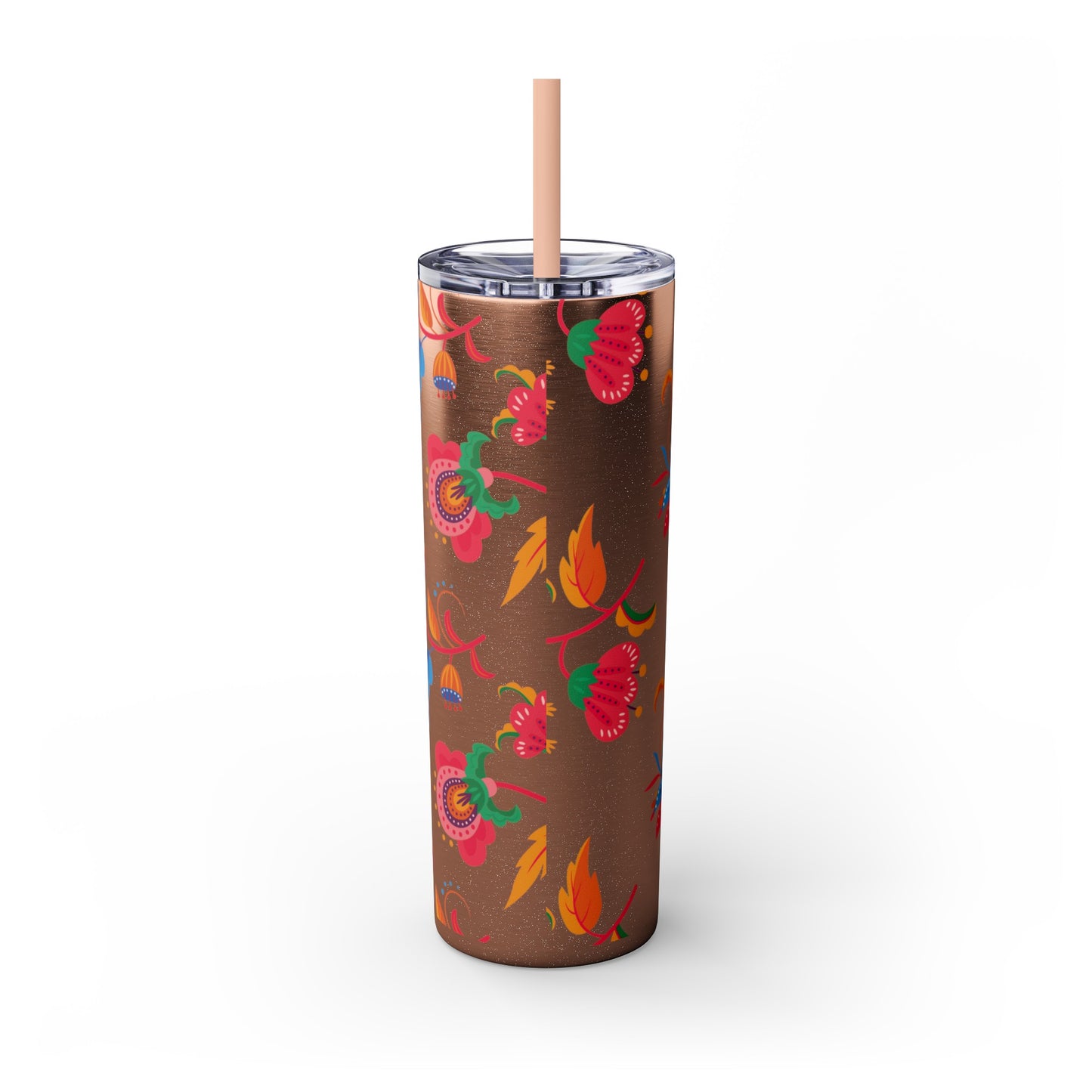 Skinny Tumbler with Straw, 20oz