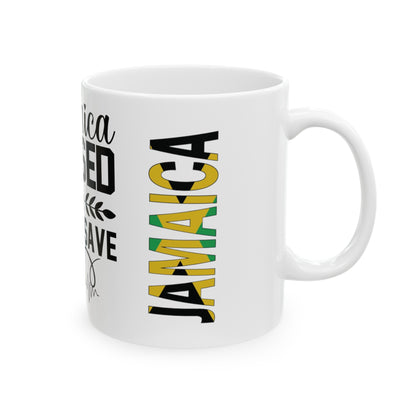 Jamaica Raise And Jesus Save Jamaican Mug (11oz, 15oz)