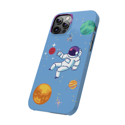 Astronaut Slim iPhone Cases - Stylish Protection for iPhone 11, 12, 13, 14, 15