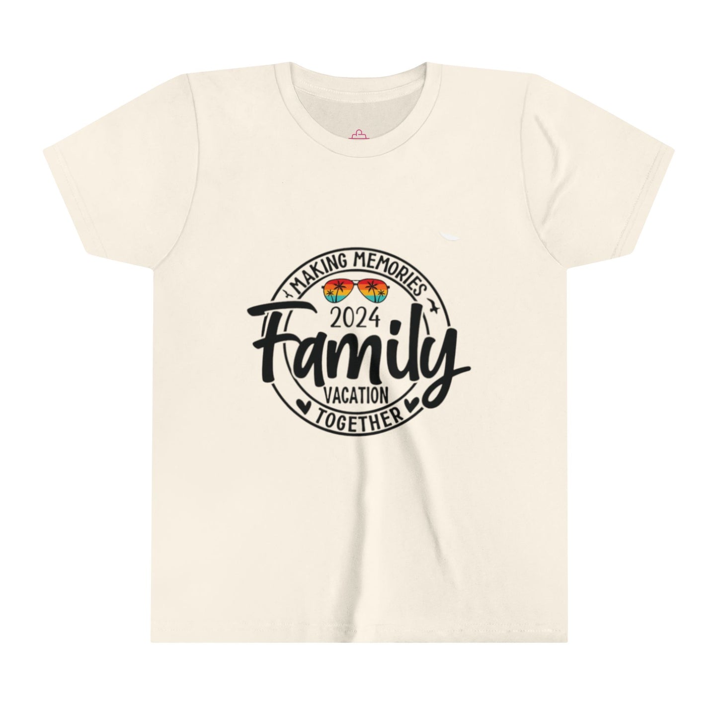 Youth Short Sleeve Making Memories Together Florida 2024 Family Vacation