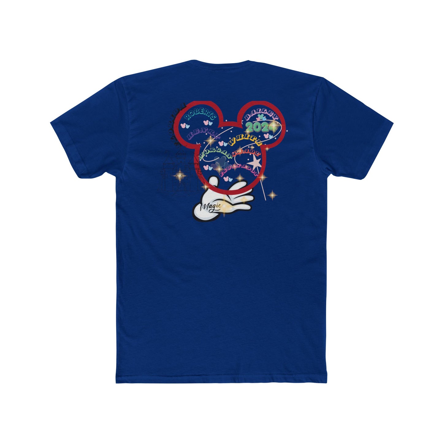 Celebrate Your Unforgettable 2024 Florida Family Vacation with Disney Characters T-Shirt