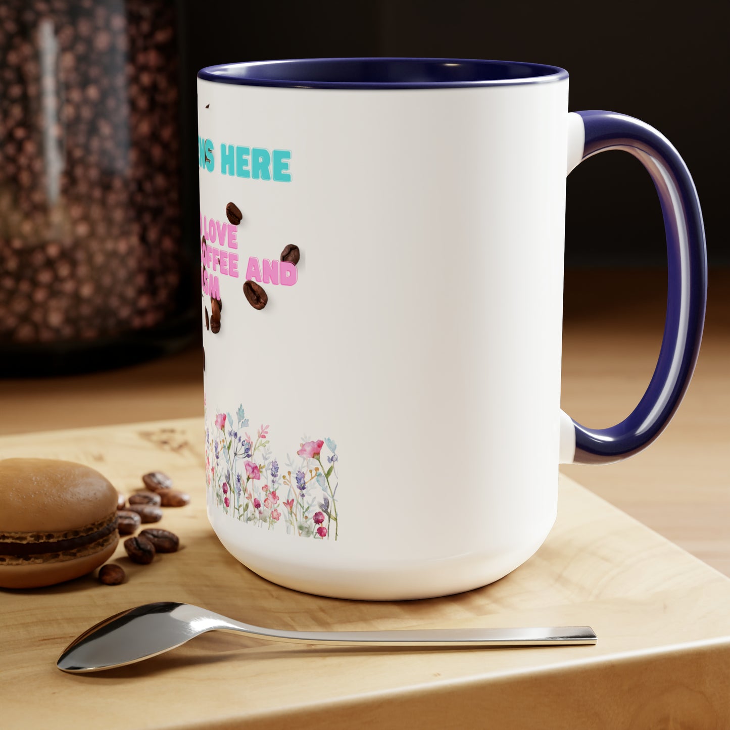 Sip in Style with Our Two-Tone 15oz Coffee Mug - Embrace Your Love Language: Sarcasm!