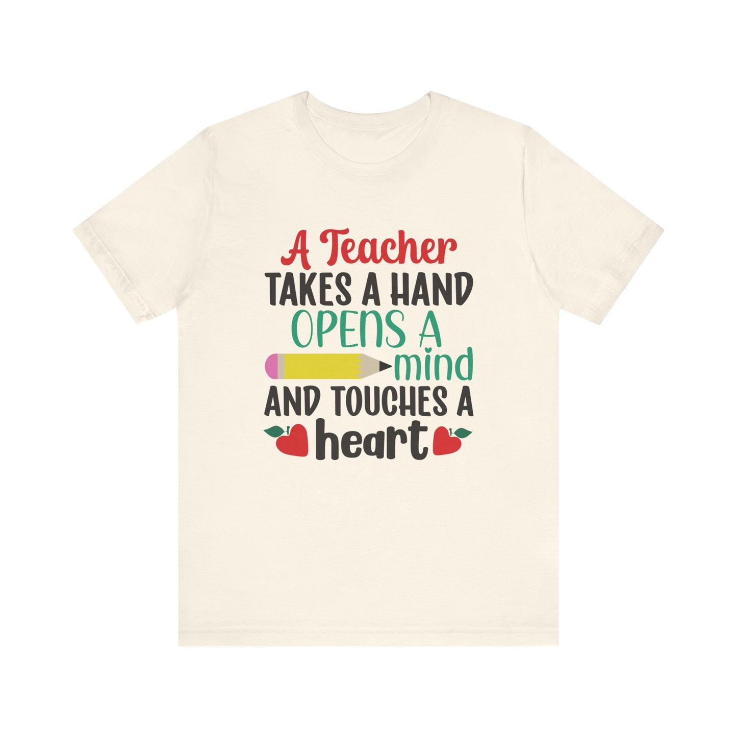 Inspirational Teacher Jersey Quote T-Shirt