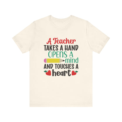 Inspirational Teacher Jersey Quote T-Shirt