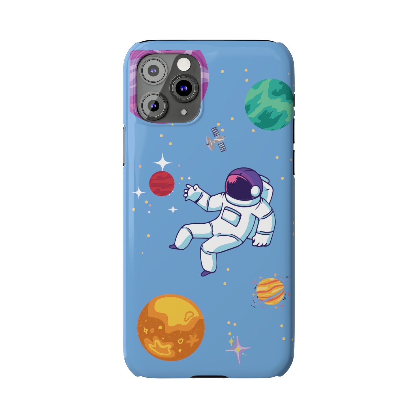 Astronaut Slim iPhone Cases - Stylish Protection for iPhone 11, 12, 13, 14, 15