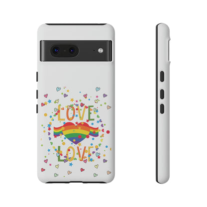 Love Love Tough Galaxy 7 Through S23 Phone Case