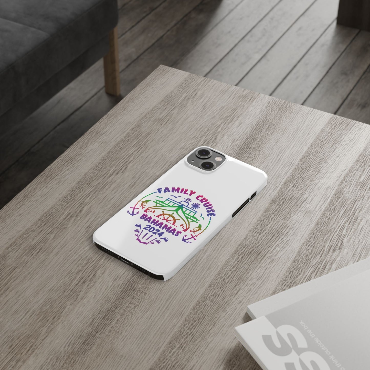 Family Cruise Bahamas iPhone Case With High Detail Design