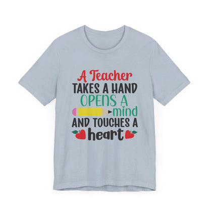 Inspirational Teacher Jersey Quote T-Shirt