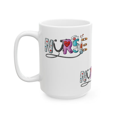 Nurse Ceramic Coffee Mug - Personalize Your Perfect Cuppa