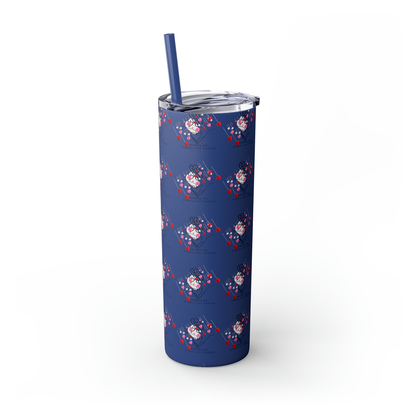 Skinny Girl Boss HOT & COLD Cup/Tumbler with Straw, 20oz