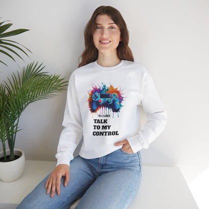 I'm a Gamer" Unisex Crewneck Sweatshirt - Comfort Meets Style