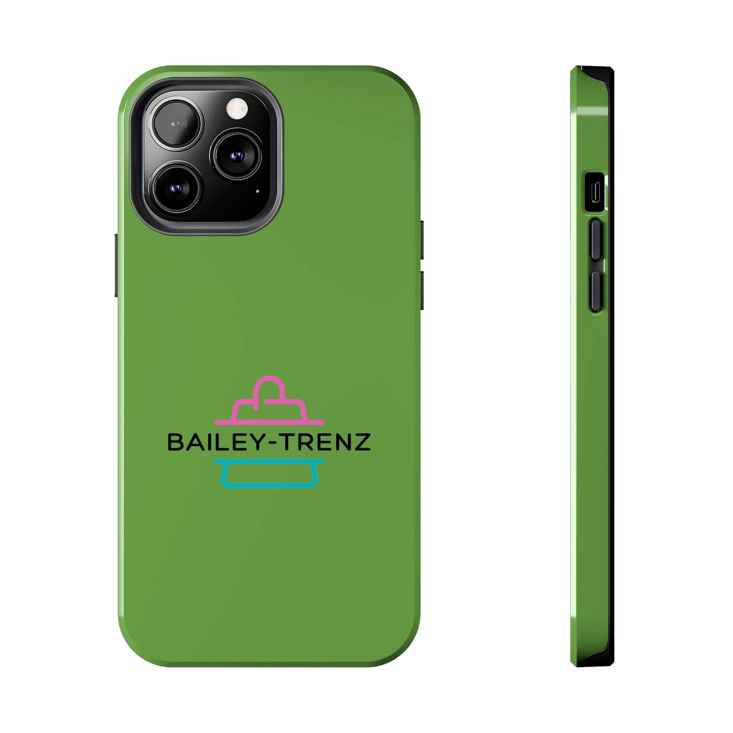 Green Tough BAILEY-TRENZ iPhone X-15 Cases