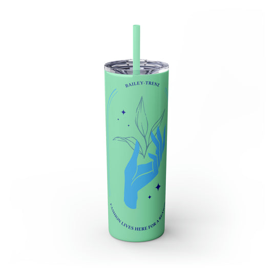 Skinny Hot & Cold Tumbler with Straw, 20oz