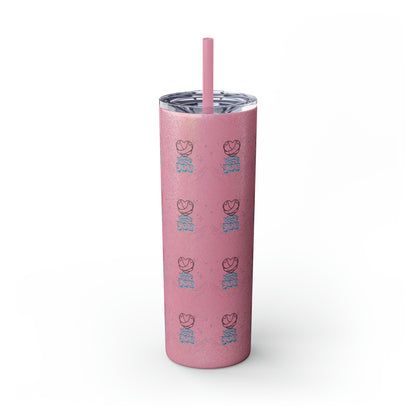 Believe In You Hot/Cold Skinny Tumbler with Straw, 20oz