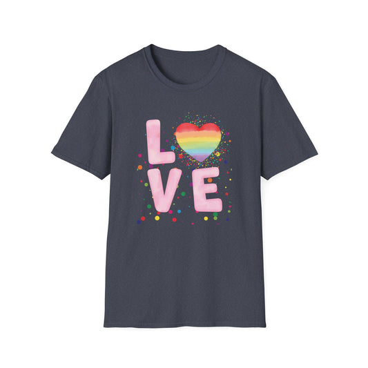 Pride Love Unisex Softstyle T-Shirt