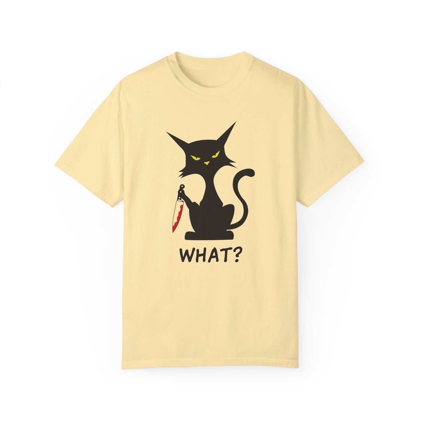 What, Meow Comfort Colors 1717 Customizable Garment-Dyed T-Shirt T-shirt