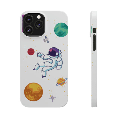 Astronaut Slim iPhone Cases - Elevate Your Device with Cosmic Style