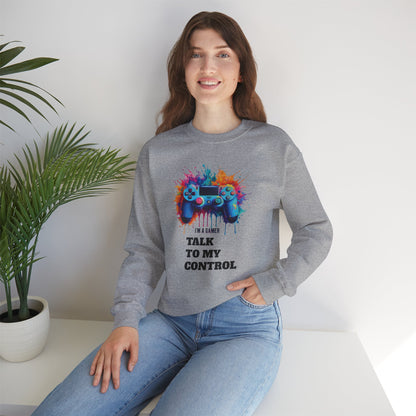 I'm a Gamer" Unisex Crewneck Sweatshirt - Comfort Meets Style