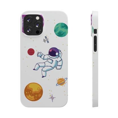 Astronaut Slim iPhone Cases - Elevate Your Device with Cosmic Style