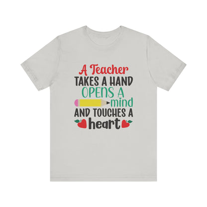 Inspirational Teacher Jersey Quote T-Shirt