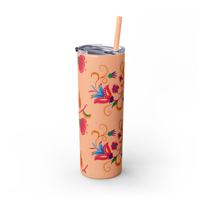 Skinny Tumbler with Straw, 20oz